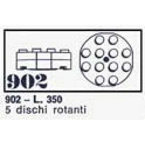 LEGO® System 5 Turntables 902 (1/1) LEGO® System 5 Turntables 902 (1/1)