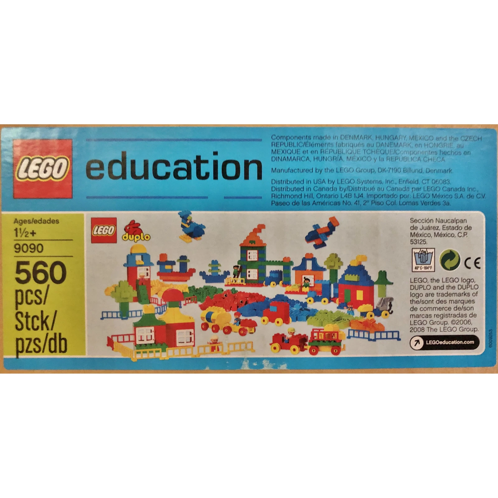LEGO® Dacta XL Duplo Bulk Set 9090 (1/1) LEGO® Dacta XL Duplo Bulk Set 9090 (1/1)
