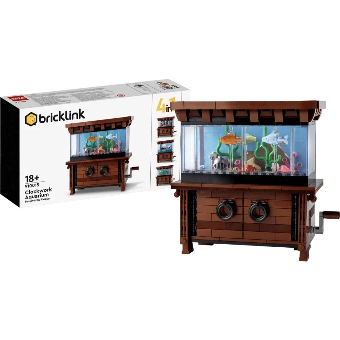 Bricklink Clockwork good Aquarium 910015