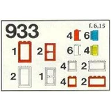 LEGO® Basic Doors and Windows 933 (1/1)