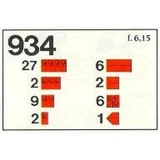 LEGO® Basic Roof Bricks, 45° 934 (1/1)