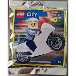 Policeman and Motorcycle 952103