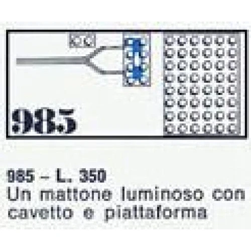 LEGO® System Lighting Device Parts Pack 985 (1/1) LEGO® System Lighting Device Parts Pack 985 (1/1)