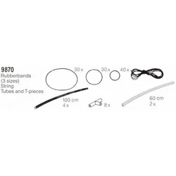 Pneumatic Rubber Bands and Pneumatic Tubing 9870